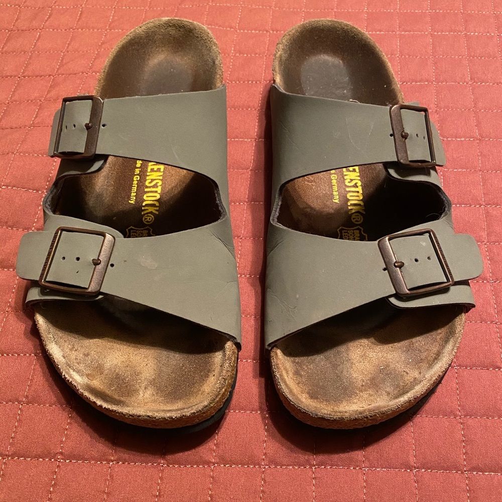 Grey Birkenstock’s. Size 38.